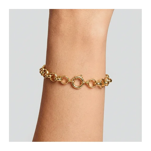 Pulseira / Corrente Portuguesa fio 1.60 no modelo