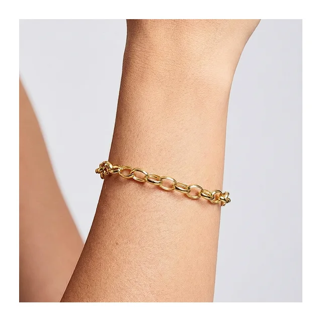 Pulseira / Corrente Oval fio 1.80 no modelo
