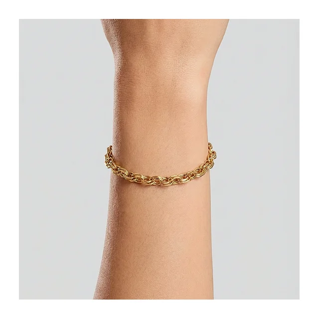 Pulseira / Corrente Balão Dupla fio 0.60 no modelo