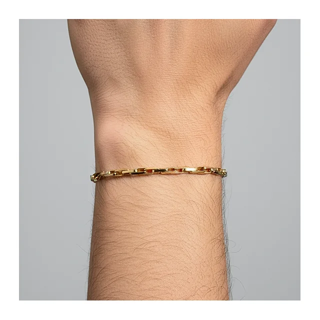 Pulseira / Corrente Cartier Dupla fio 0.70 no modelo