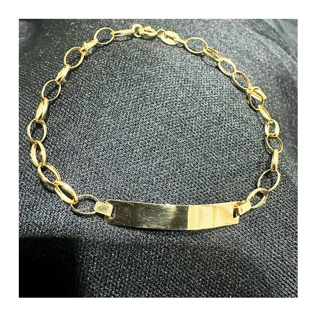 Pulseira Chapinha Oval
