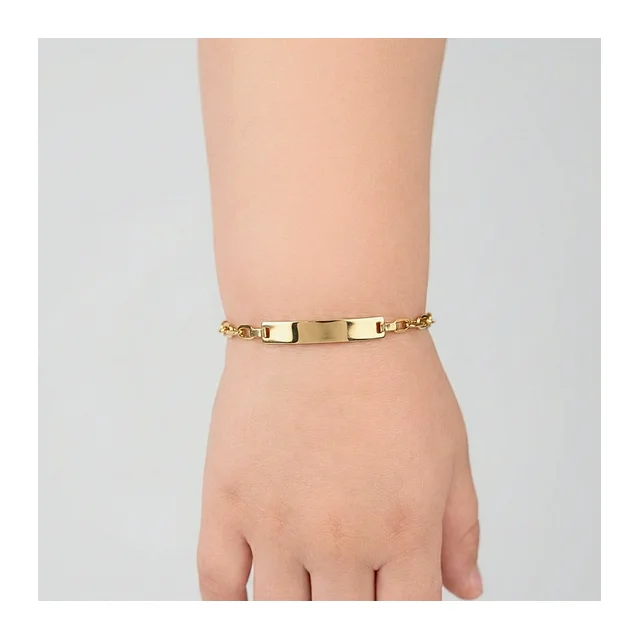 Pulseira Chapinha Cadeado no modelo