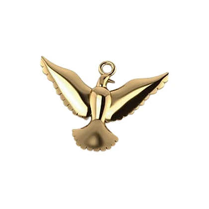 Pingente Espírito Santo Clássico Liso