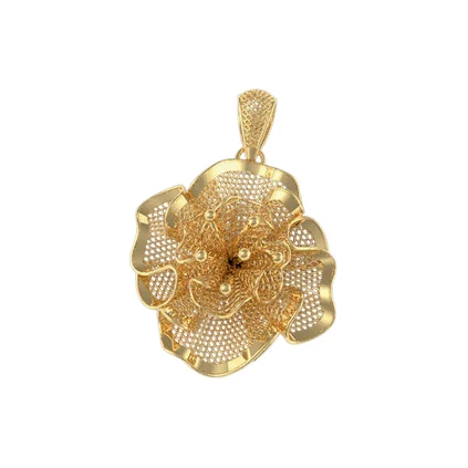 Pingente Flor Rendada P