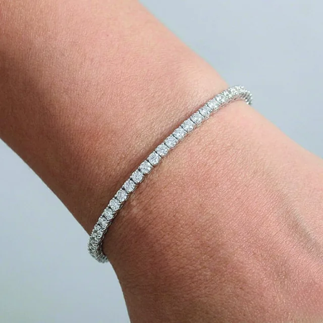 Pulseira Riviera 3mm no modelo