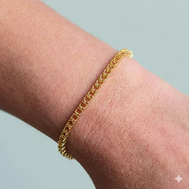 Pulseira Garra 3 mm no modelo