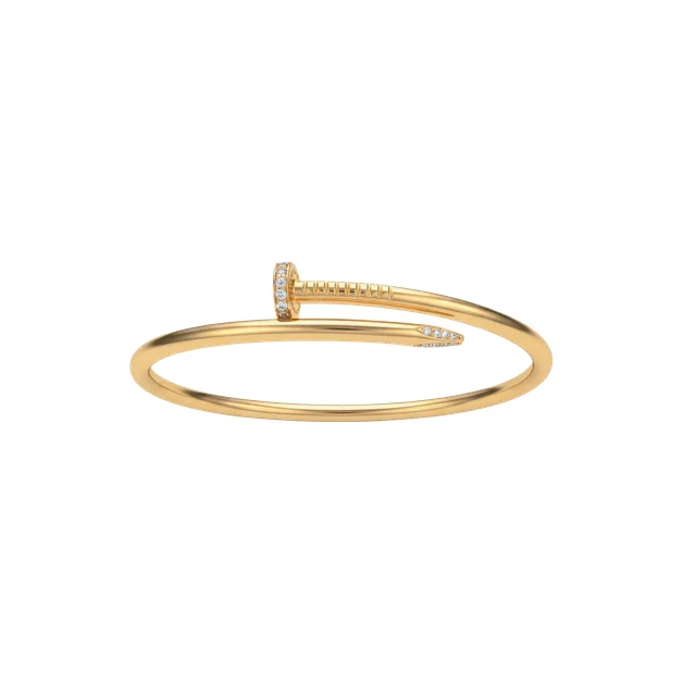 Bracelete Prego Cravejado