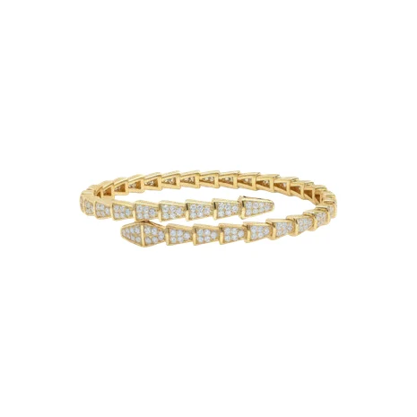 Pulseira Cobra Cravejada